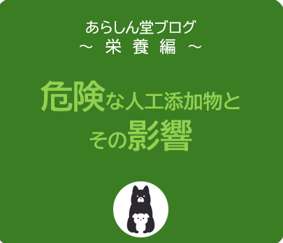 犬の健康を守るために！危険な人工添加物とその影響